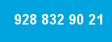 928 832 90 21 928 832 90 21
